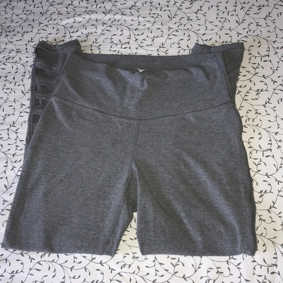 Pants - Grey Cut Out Leggins